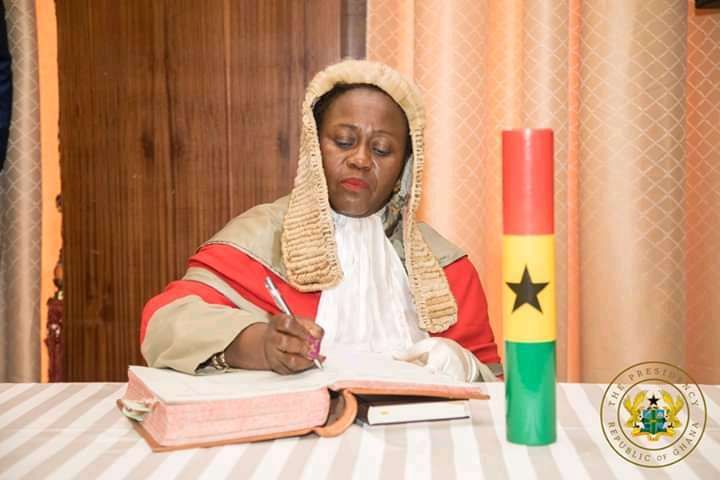 Provide me with copies of the petitions against me – Chief Justice Torkonoo to Pres. Mahama