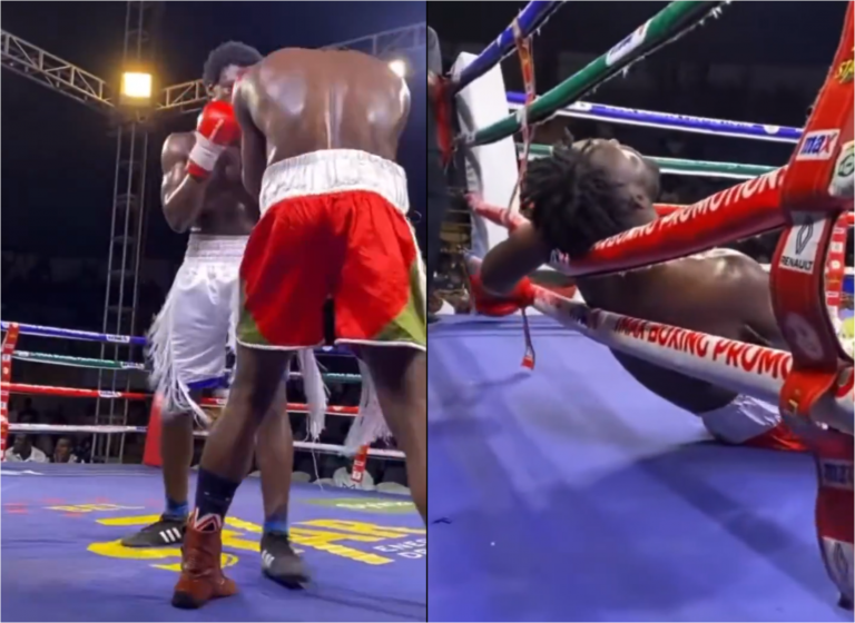 Nigerian boxer tragically dies after collapsing during fight in Ghana