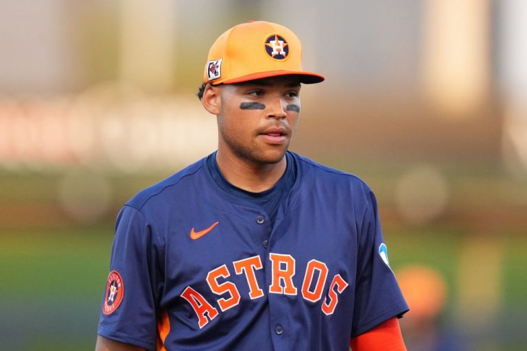 Cam Smith Gets Emotional Learning He Made Astros’ Opening Day Roster — With His Family There To Surprise Him