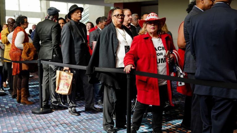 Donald Trump Makes an Awkward Pitch to Black Voters in Atlanta