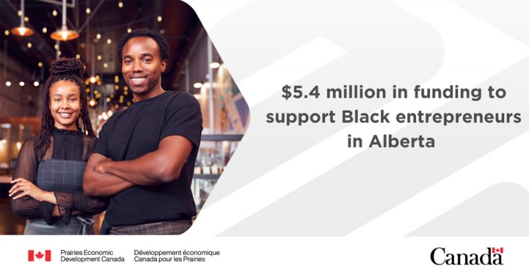Government of Canada invests in Black entrepreneurship in Alberta
