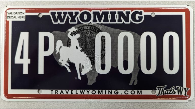 Wyoming’s New Black License Plate Is Getting A Mixed Reaction