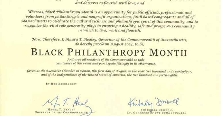 As Massachusetts embraces Black Philanthropy Month, activists say awareness is key